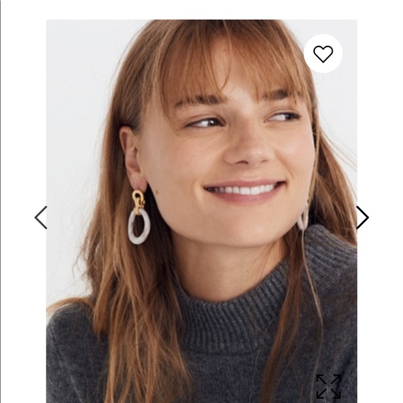 Madewell acrylic link earring - Picture 2 of 7